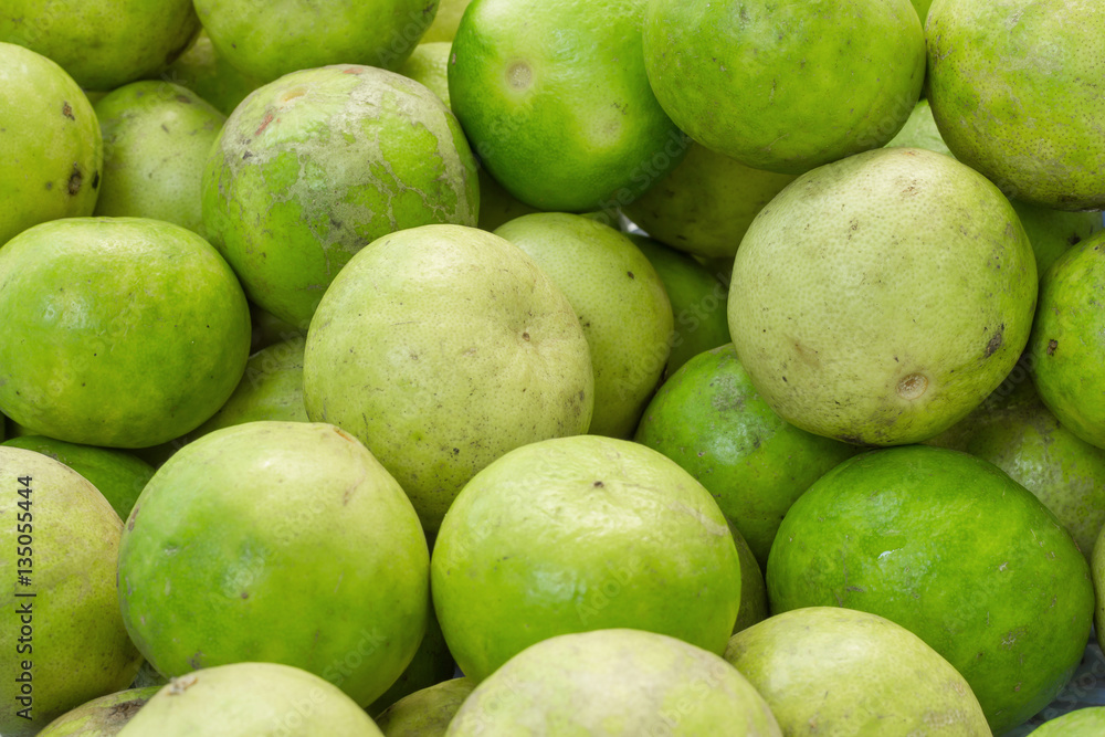 Fresh lime fruit sour taste with a half. Fresh lime fruit sour taste with a half.