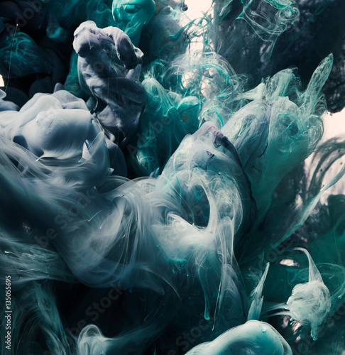 Abstract ink splash background