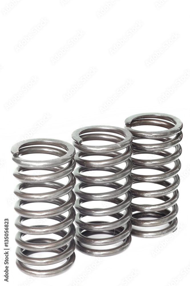 Metal steel spring spare parts for industry. Metal steel spring spare parts for industry.