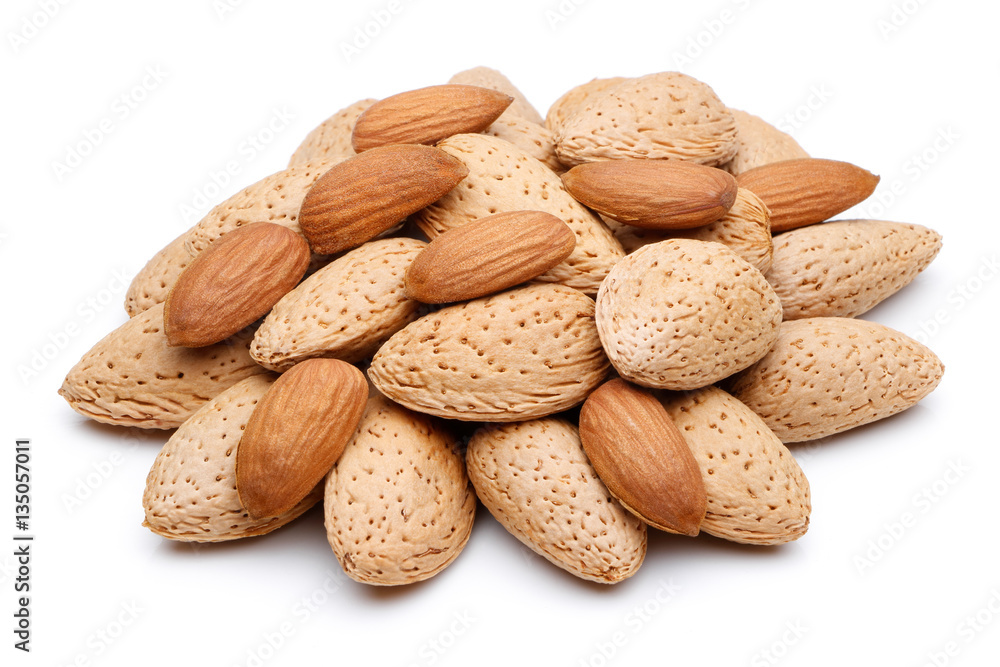 Almond nut isolated Almond nut isolated