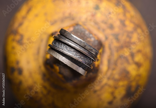 Photos Handmade silver spinner ring_the workshop collection
