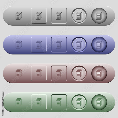 Multiple documents icons on menu bars
