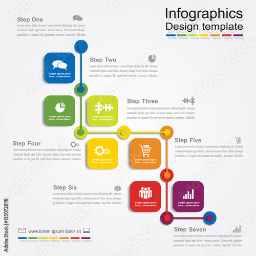 Infographic design template. Vector illustration.
