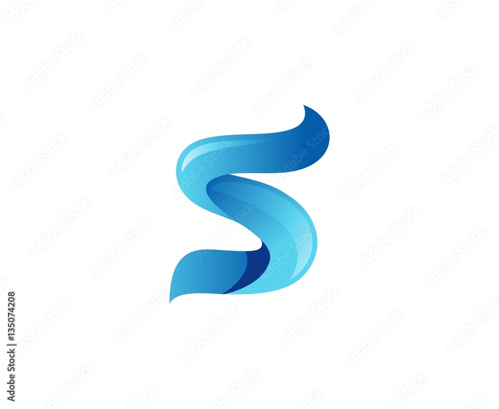 S letter logo S letter logo