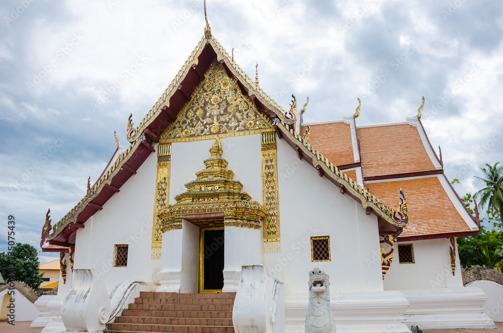 Wat Phumin temple lanna style. Nan province, Thailand Wat Phumin temple lanna style. Nan province, Thailand