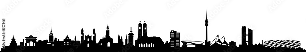 Fototapeta premium Panoramę Monachium