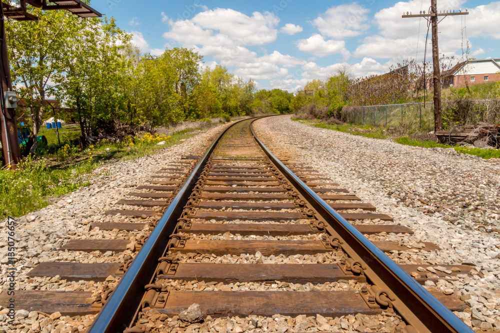 Obraz premium railway tracks