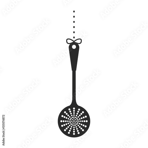 Black skimmer icon image design, vector illustration
