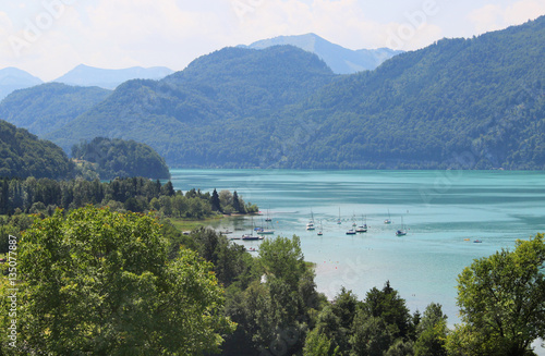 Amazing view of Mondsee, Austria