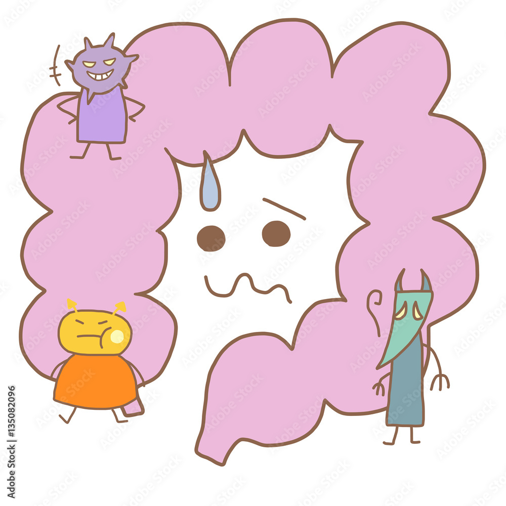 腸に潜む悪玉菌 / 困る腸 腸に潜む悪玉菌 / 困る腸