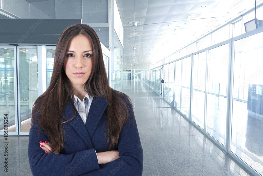 modern business woman portrait modern business woman portrait