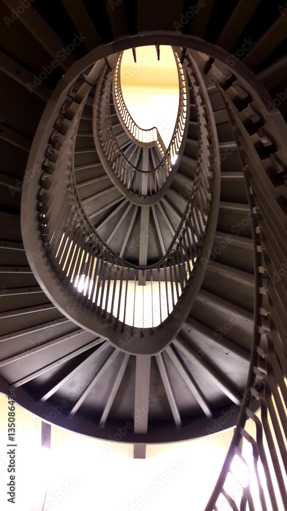 Obraz premium Scala a chiocciola irregolare