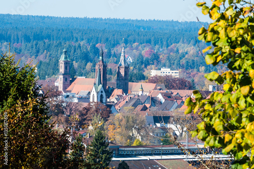 Stadtpanorama von Villingen photo