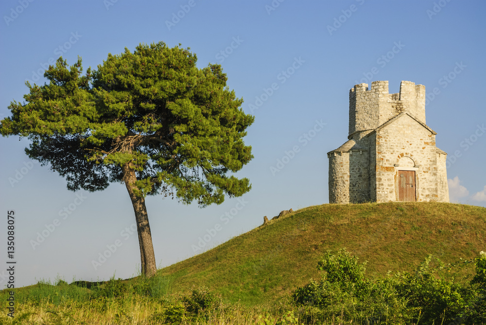 Alte Kapelle der Könige von Nin in Kroatien