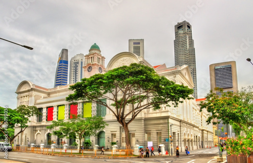 Victoria Theatre and Concert Hall in Singapore