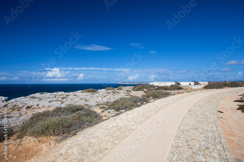 Two cannon in the fort of Sagres