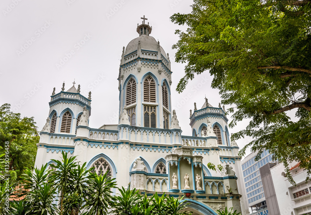 Naklejka premium Saint Joseph Catholic Church in Singapore