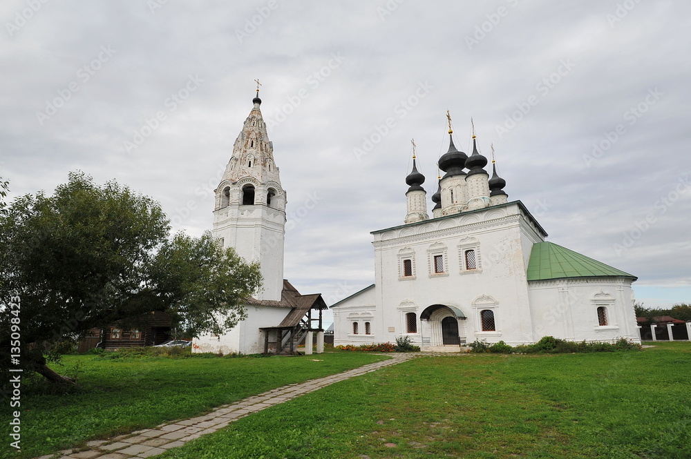 Old church in Suzdal, the Golden ring of Russia