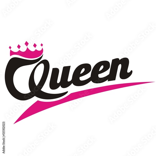 Queen typography