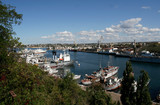 This photo shows the South Harbour in Sevastopol, where is located the Russian naval dockyard.