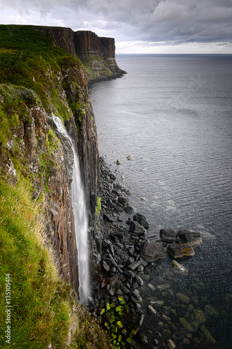 Waterfall and Kilt Rock, Isle of Skye, Scotland