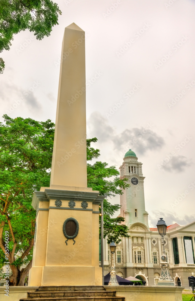 Fototapeta premium Dalhousie Obelisk in Singapore