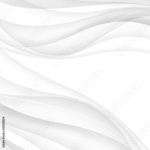 Abstract waves - data stream concept. Vector