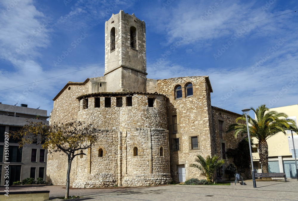 Church of San Cristobal in Cunit,  Spain