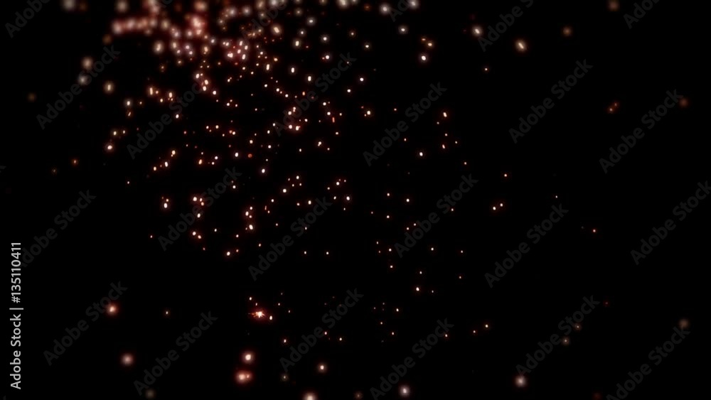 Vivid Sparks In Slow Motion Vivid Sparks In Slow Motion