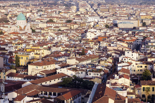 Aerial view of Florence