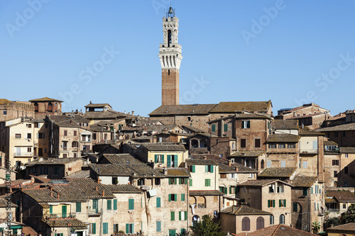 Tower of Siena town hall