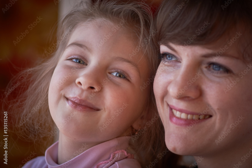 Mom and daughter Mom and daughter