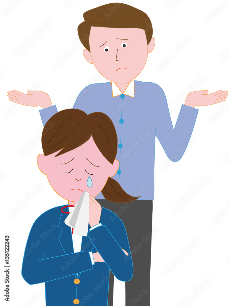 高校生の娘に困っている父親