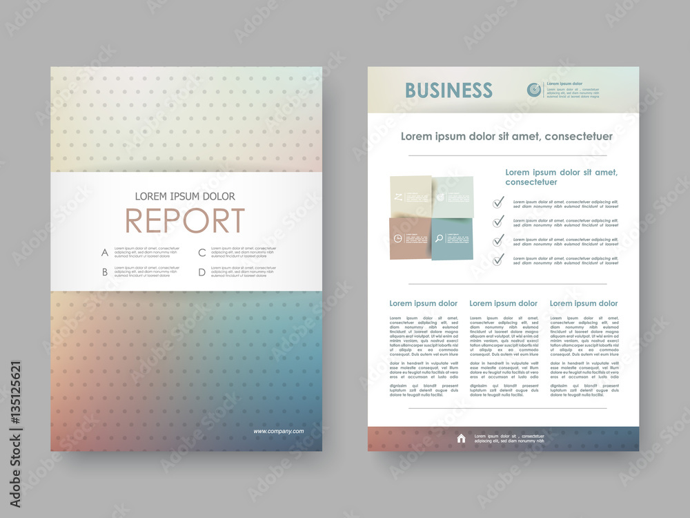 Cover design annual report