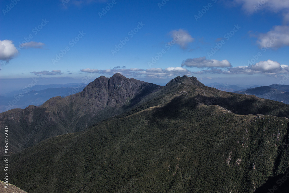 Marins and Marinzinho Mountains in Brazil