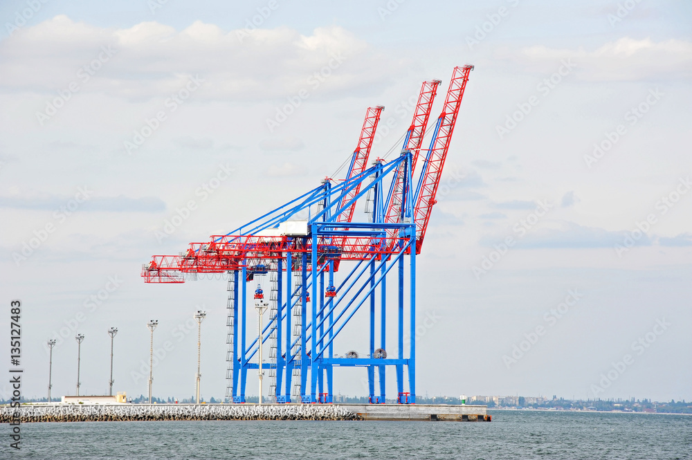 Port cargo crane Port cargo crane