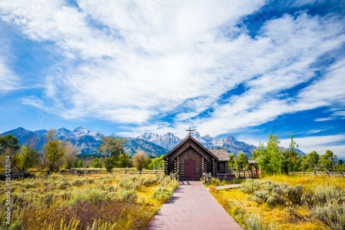 A Chapel in the Grand Tetons National Park, Jackson Hole, Wyoming, USA  © Lynn Yeh