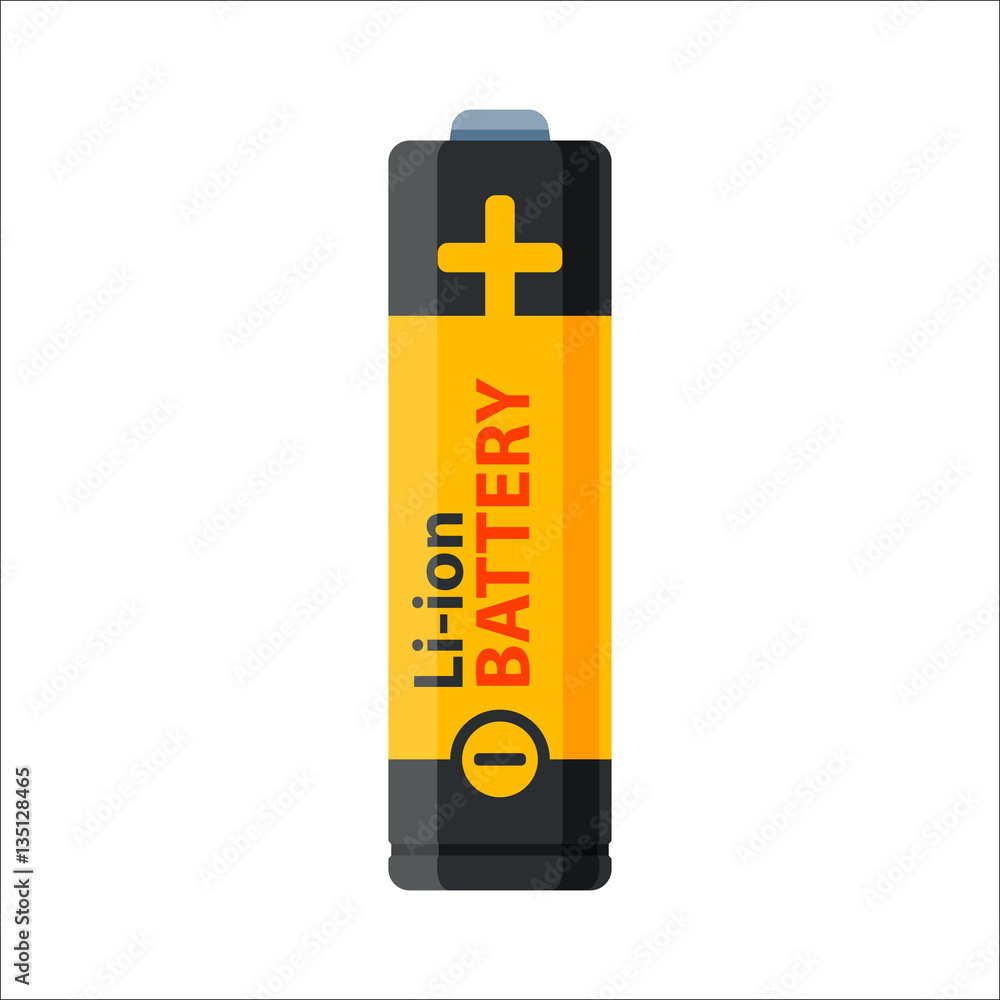 Battery energy electricity tool vector illustration. Battery energy electricity tool vector illustration.