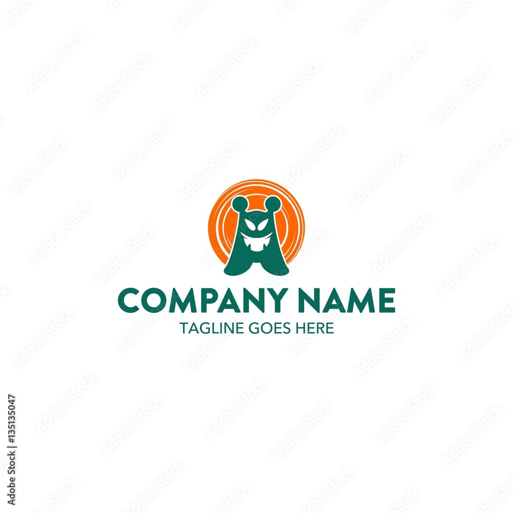 Monster Logo Template Monster Logo Template