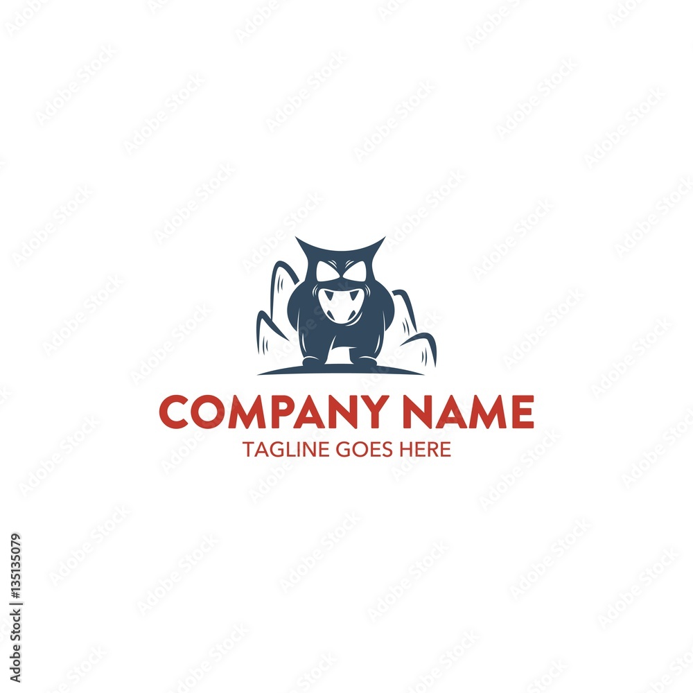 Monster Logo Template