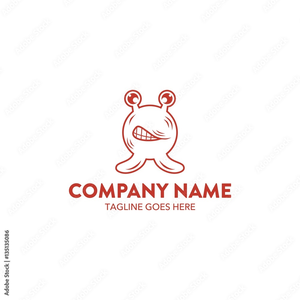 Monster Logo Template Monster Logo Template