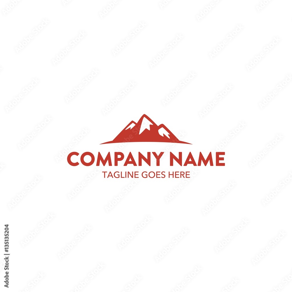 Mountain Logo Template Mountain Logo Template