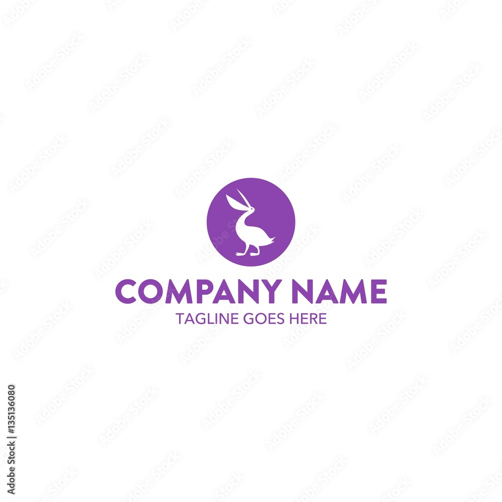 Pelican Logo Template Pelican Logo Template