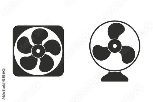 Fan - vector icon.