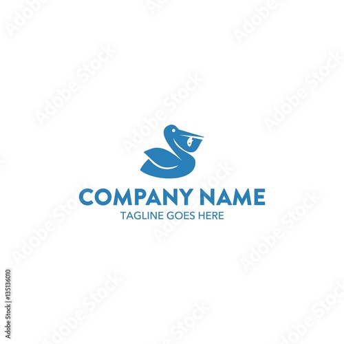 Pelican Logo Template