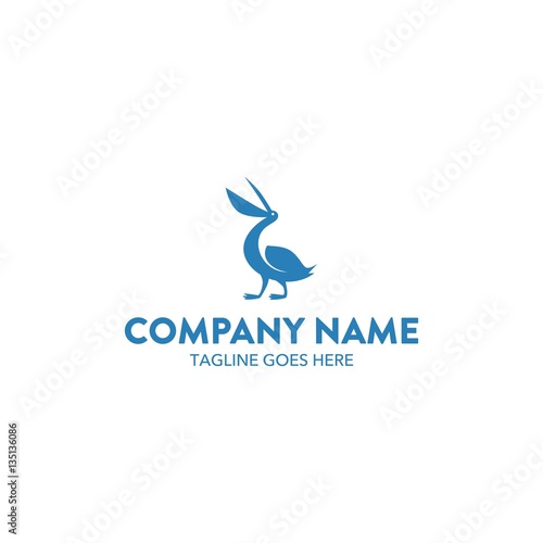 Pelican Logo Template