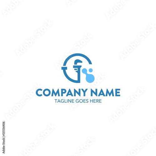 Plumbing Service Company Logo