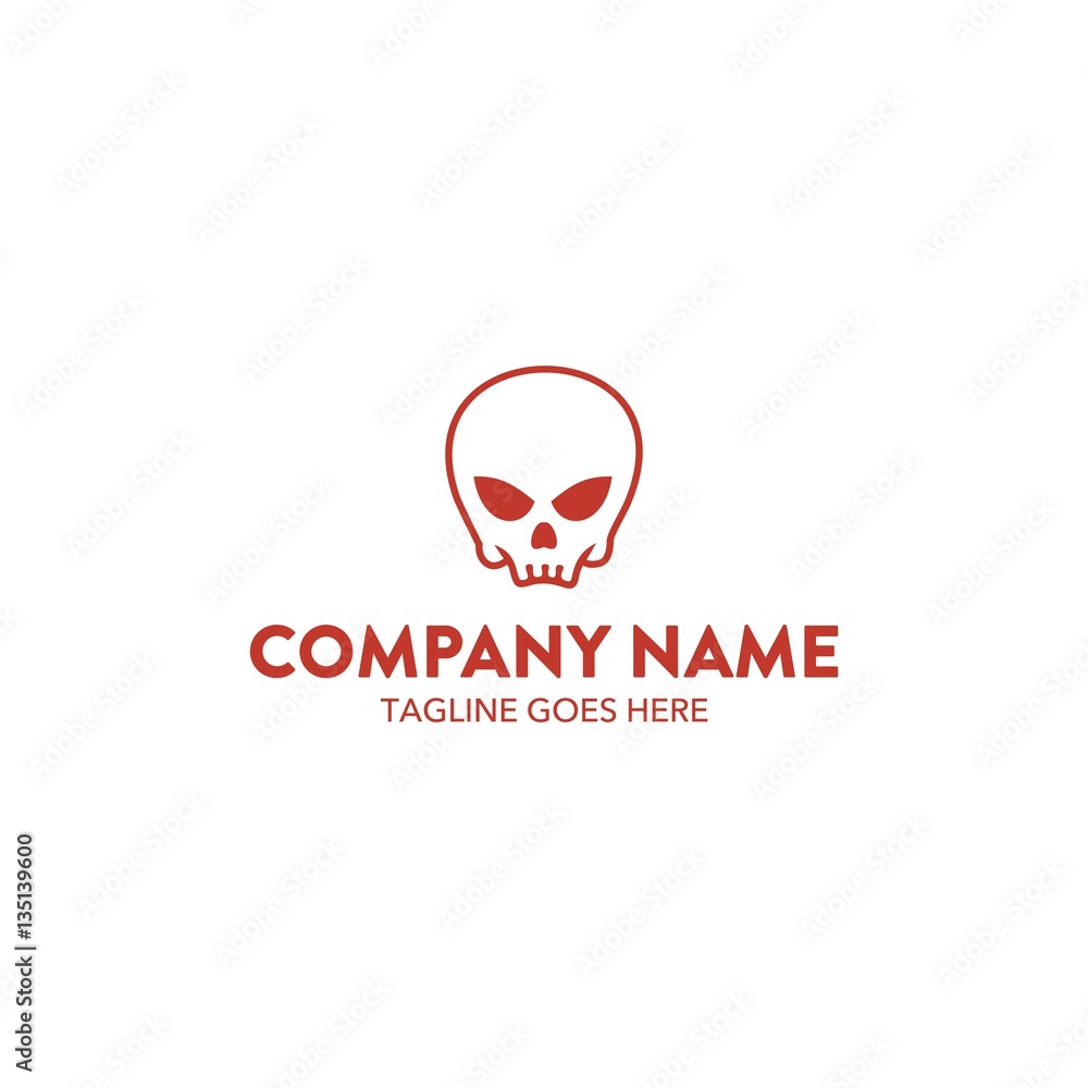 Skull Brand Logo Skull Brand Logo