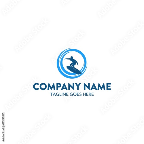 Surfing Company Logo