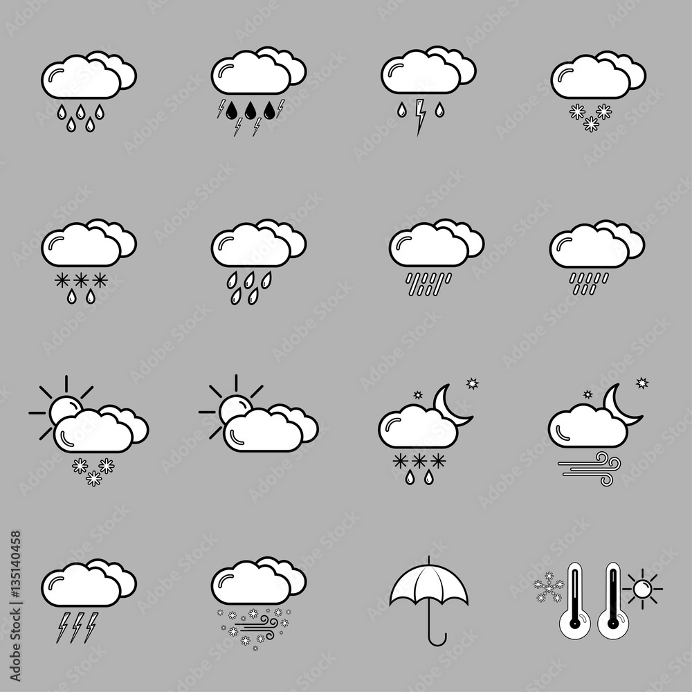 weather icons weather icons